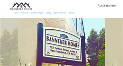 Desktop Screenshot of bannekerhomes.com